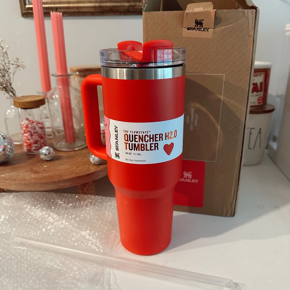 Limited Edition Valentine Red Pink Stanley 40oz
